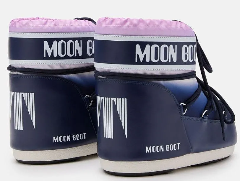 chaussures Tecnica Moon Boot Icon Low Moonrise - Blue - women´s