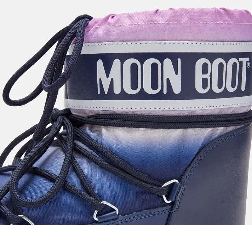 chaussures Tecnica Moon Boot Icon Low Moonrise - Blue - women´s